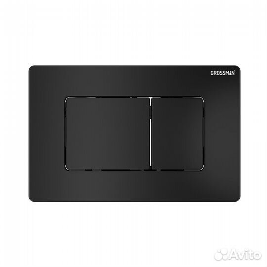 Комплект инсталяц. черн. мат+унитаз GR-4441S Gros