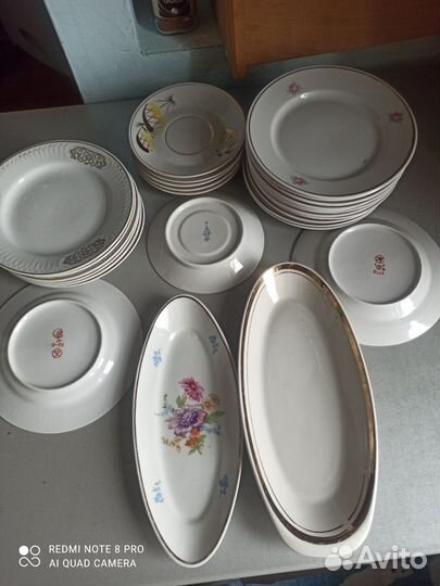 Набор столовой посуды СССР