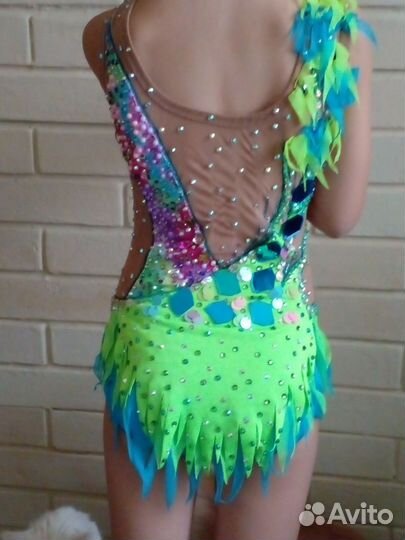 Купальник для художественной гимнастики рост 116