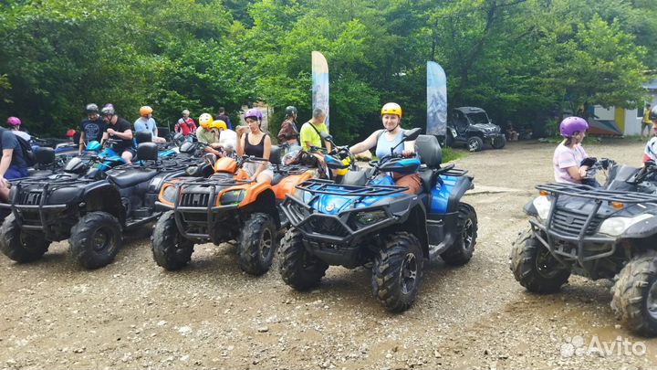 Квадроциклы тур 1,5 часа Сочи, Адлер