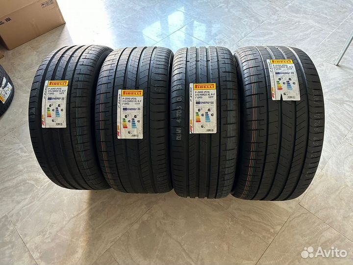 Pirelli P Zero PZ4 315/35 R22 и 275/40 R22