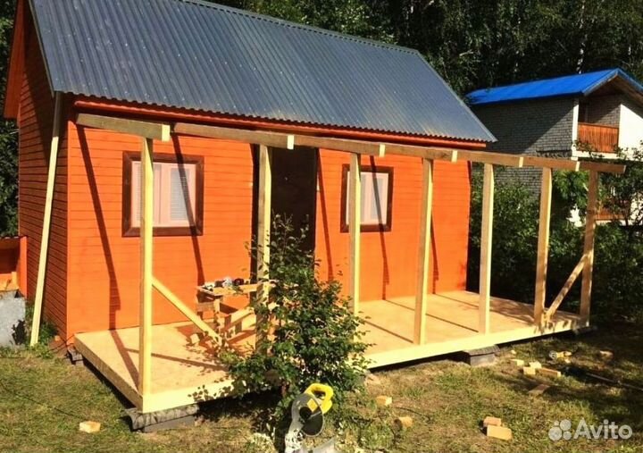 Пристрой к дому Веранда Террасы Навесы Беседки