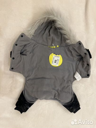 Зимний комбинезон для средней собаки