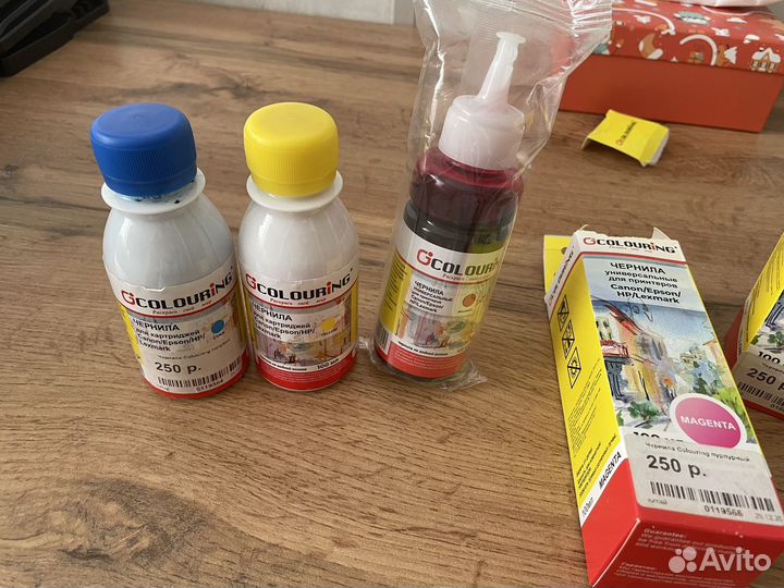 Универсальные чернила для принтеров