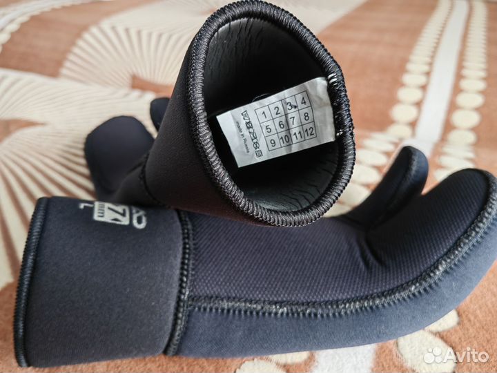 Неопреновые перчатки 7мм