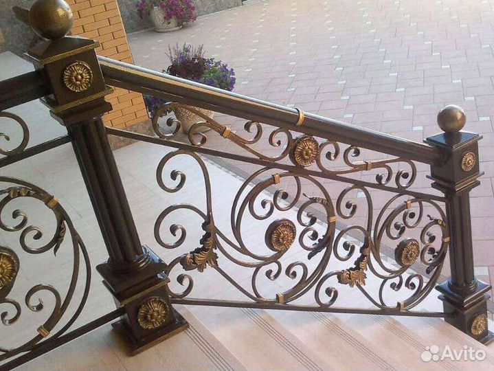 Кованые перила