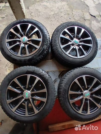 Зимняя резина с дискамиr13