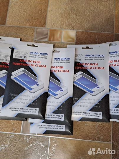 Защитные стекла, чехлы Xiaomi