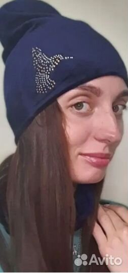 Шапка велюр