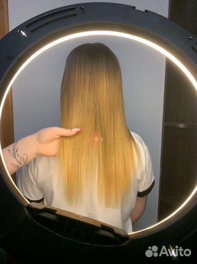 Кератиновое выпрямление волос модель