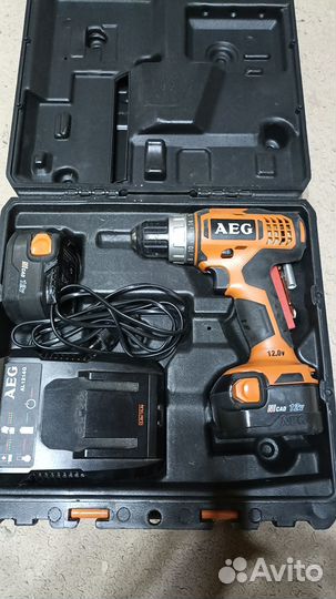 Шуруповерт aeg 12