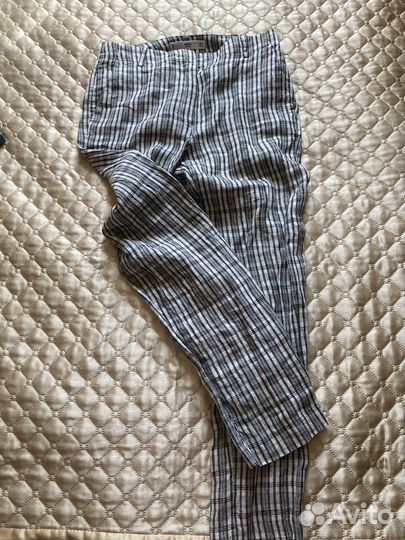 Брюки mango новые Лён