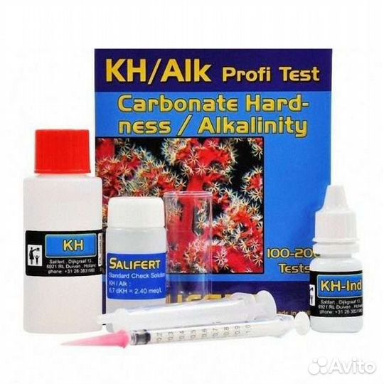 Соль морская Tropic Marin, тесты Salifert