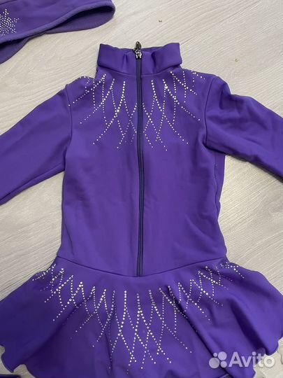 Платье для фигурного катания Кристалс 116 122