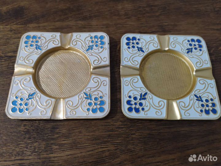 Пепельница СССР эмаль