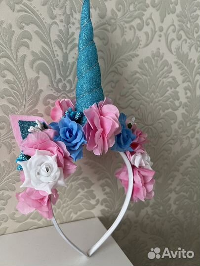 Ободок единорог для девочки/девушки