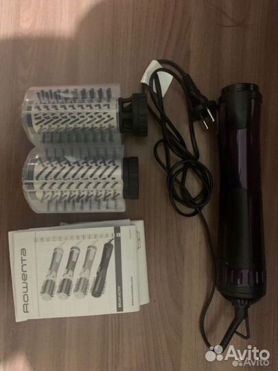 Фен щетка rowenta новая