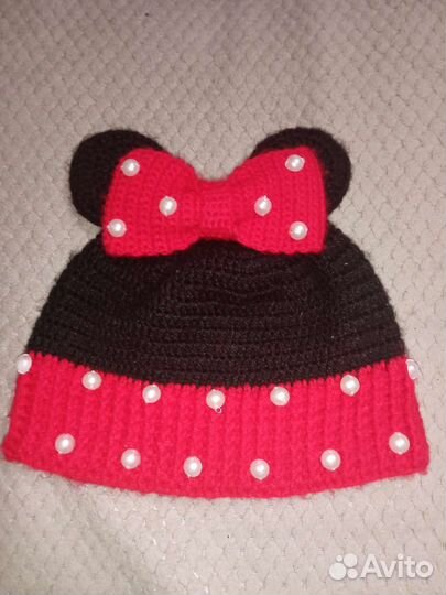 Шапочка Микки Мауса для девочки