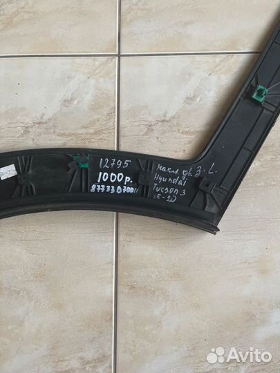 Накладка двери задняя левая Hyundai Tucson 3 С