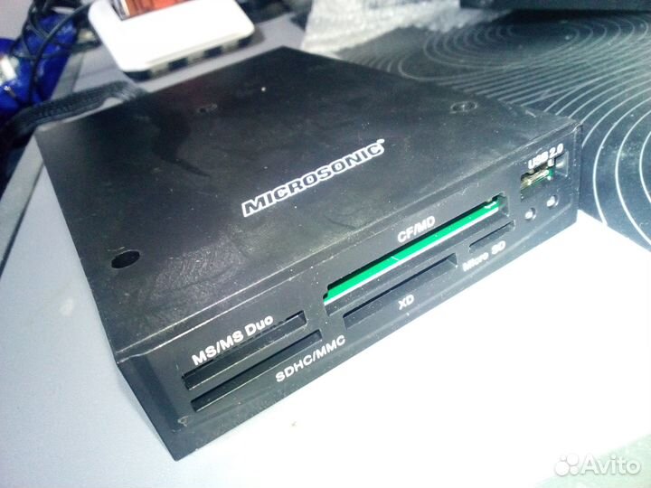 Картридер 3.5 дюйма с разъемом USB