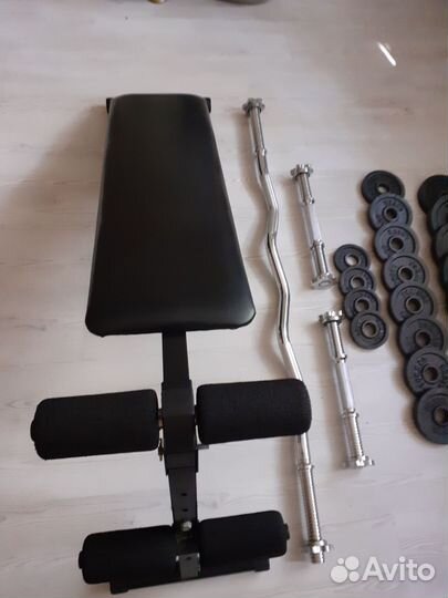 Штанга, гантели