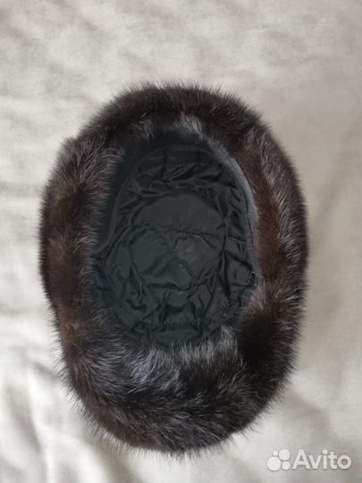 Меховая мужская кепка