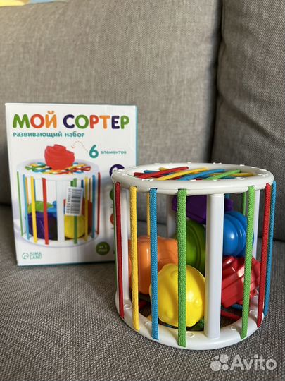 Развивающие игрушки для малышей 0+