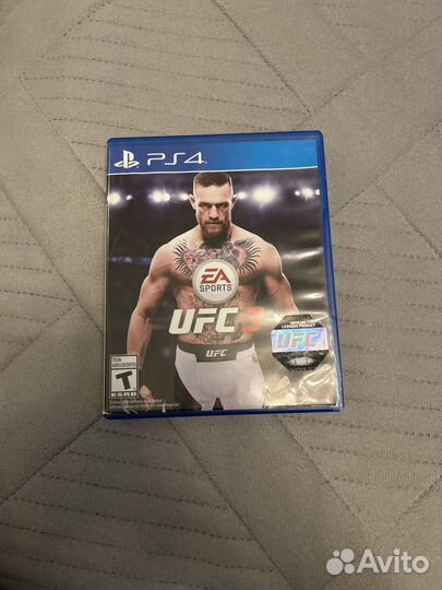 Диски на ps4 ufc 3