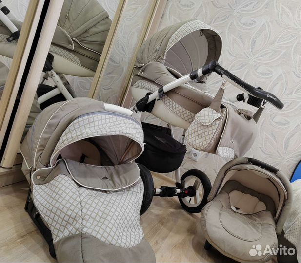 Коляска adamex (Польша) 3 в 1