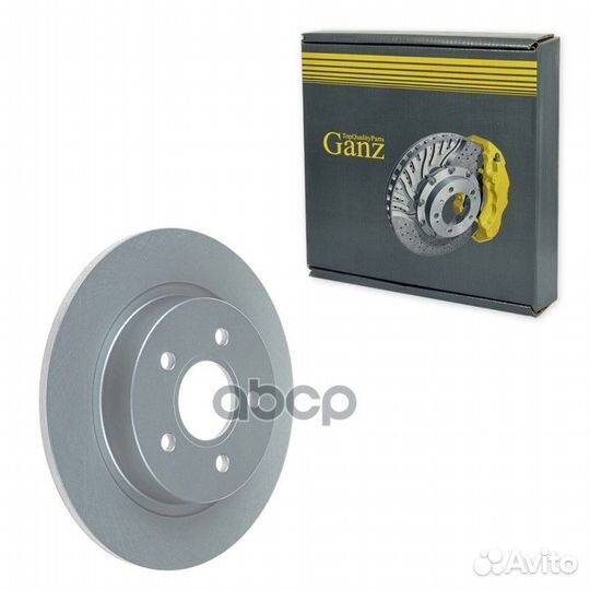 Диск тормозной задний с покрытием ford Focus-II