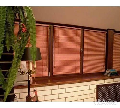 Жалюзи горизонтальные под дерево