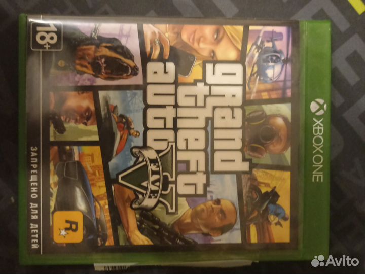 Gta 5 xbox one диск