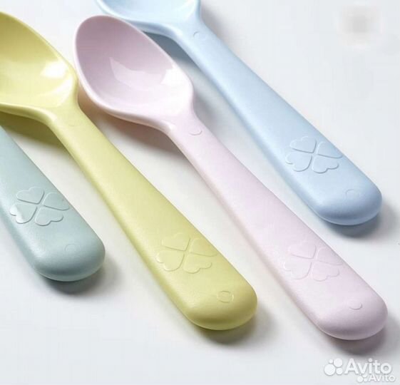 Набор детских ложек IKEA калас, 4 шт