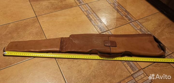 Натуральный кожаный чехол для ружья