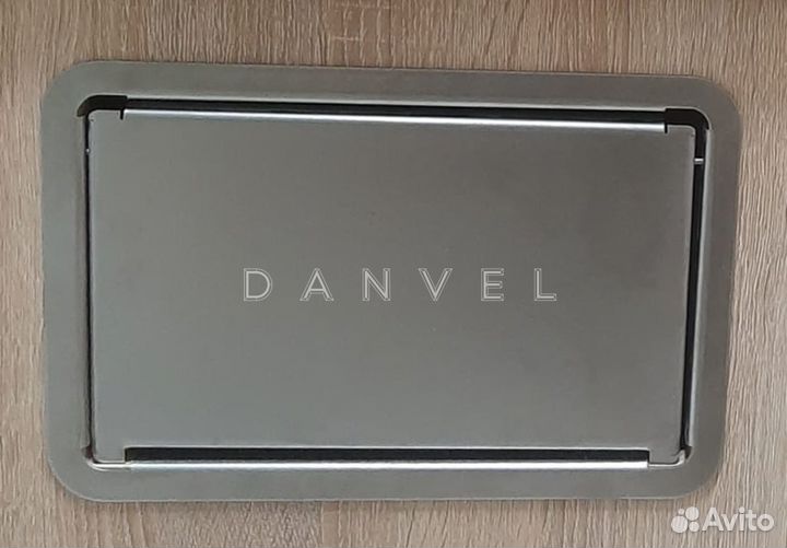 Врезной лючок для мусора (нержавеющая сталь)