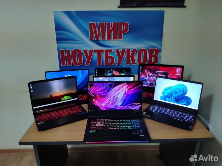 Игровые Ноутбуки с гарантией / Ryzen/GTX/ RTX/ i7