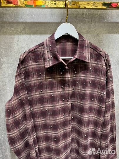 Рубашка Женская со стразами р 50-52