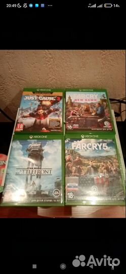 Xbox one s 1tb с играми
