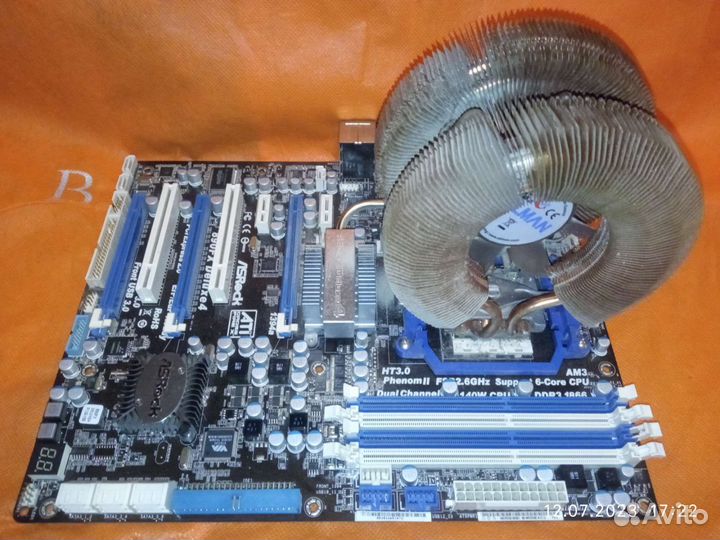 Материнская плата с процессором amd