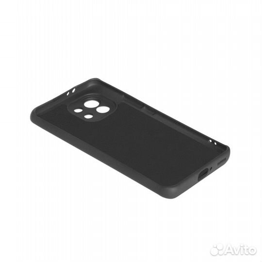 Силиконовый чехол с микрофиброй для Xiaomi Mi 11 D