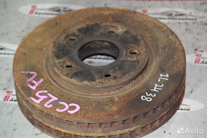 Тормозной диск перед c Nissan Serena C25 MR20DE