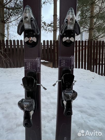 Горные лыжи salomon foil 182