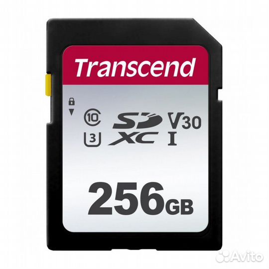 Карта памяти SD 256GB Transcend 300S sdxc UHS-I U3