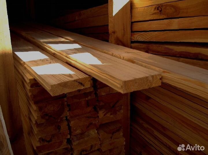 Шлифованные доски лиственницы 30x180 мм, для разно