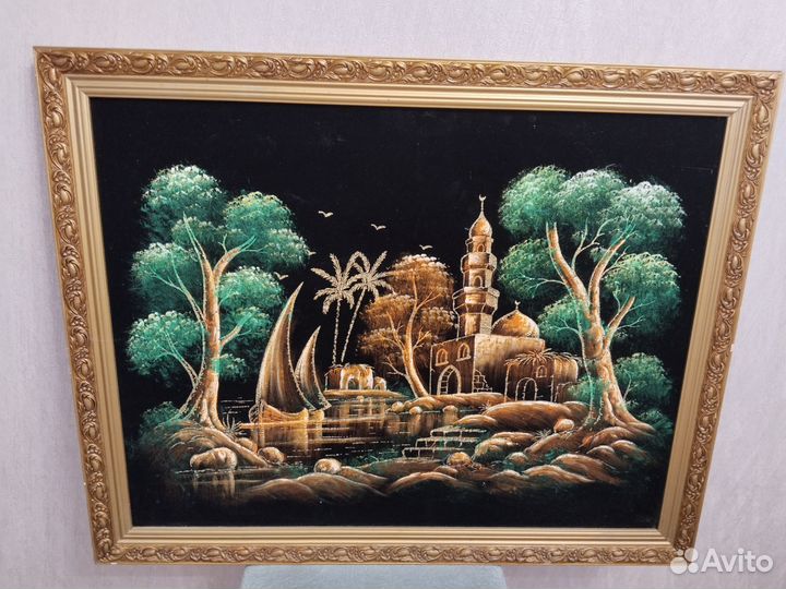 Картина на бархате