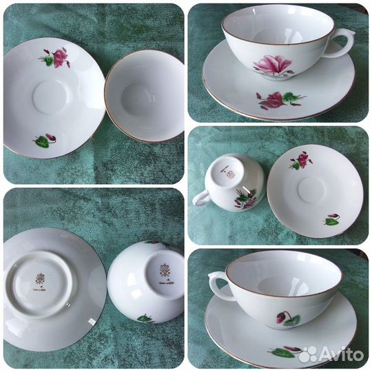 Чайники, тарелки, салатники, чайные чашки