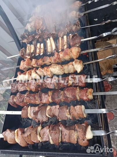 Мангал с крышей