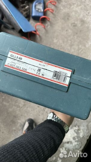 Лазерный уровень бош gll 3-80 G professional