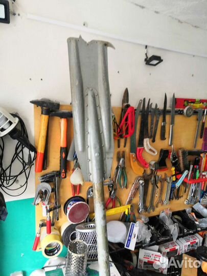 Весло алюминиевое