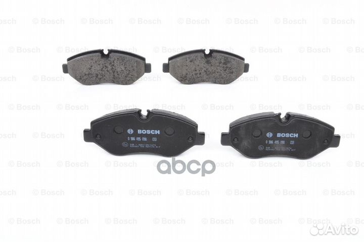 0 986 495 098 колодки дисковые передние MB Spr